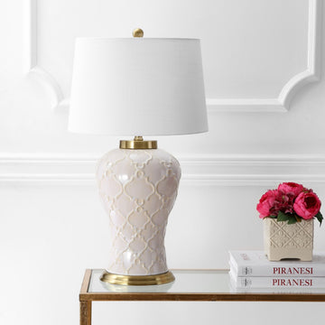 Arthur 29" Ceramic LED Table Lamp - JONATHAN Y